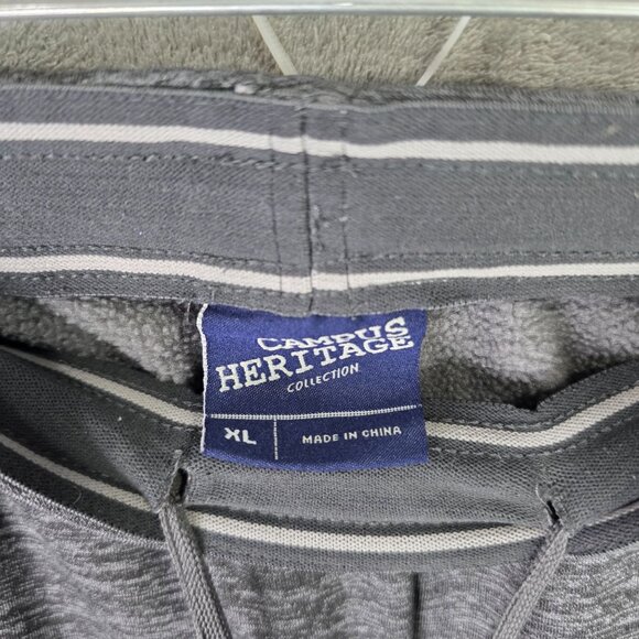 Mens Campus Heritage Gray Oklahoma University Sweatpants Drawstring Polyester XL - Picture 3 of 10